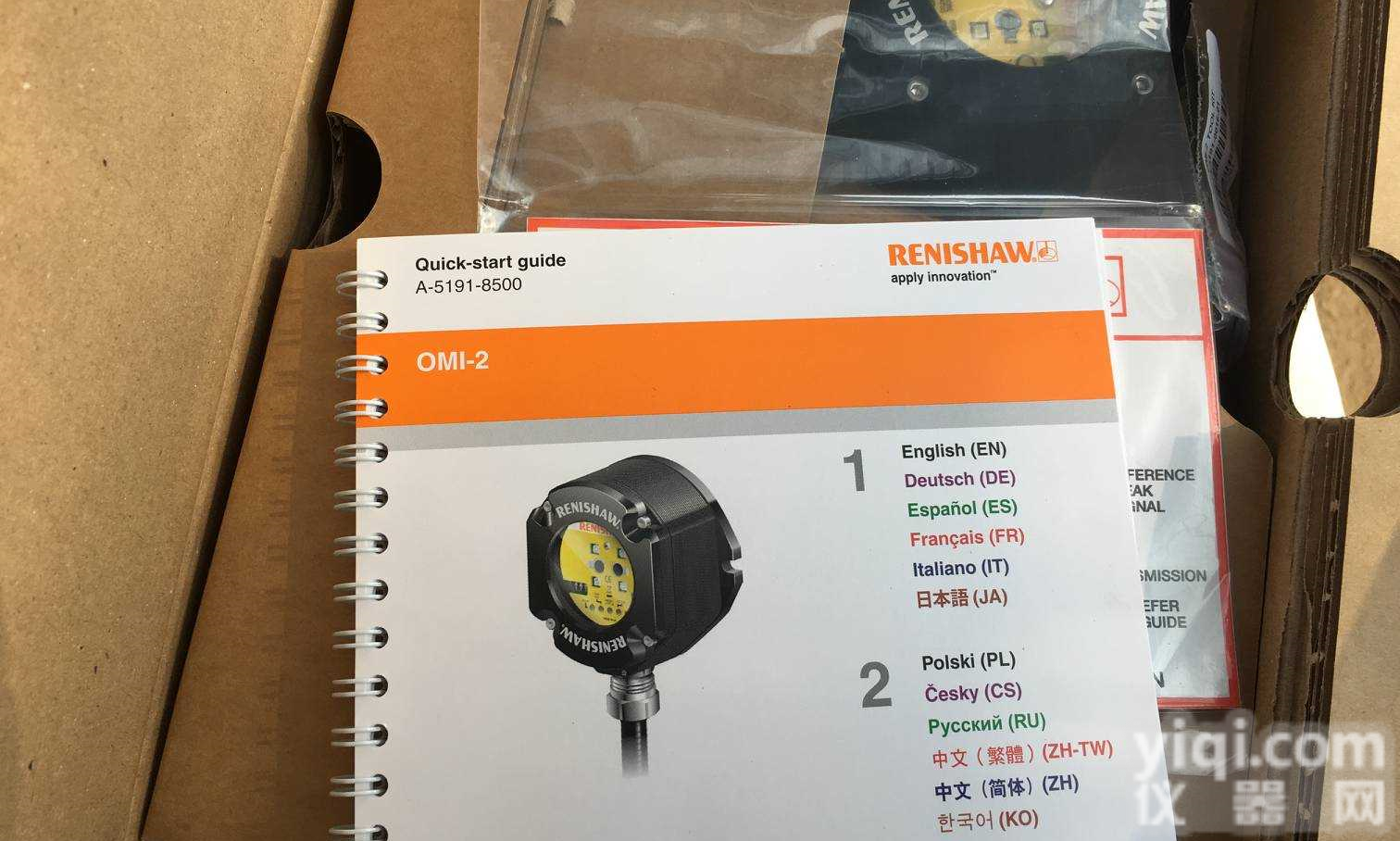 Renishaw<em>雷尼</em>绍机床测头<em>接收器</em> <em>OMI</em>/<em>OMI</em>-2 <em>OMI</em>-2T/A-5191-0049