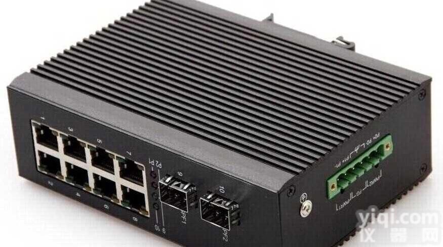 千兆两光八电宽温宽压型<em>工业级</em>POE交换机级联型手拉手式串联节点式<em>工业级</em>光纤收发器