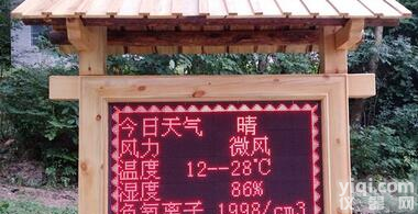 深圳负离子<em>监测</em>设备厂家，景区负氧离子实时<em>监测</em>，林业负氧离<em>子系统</em>