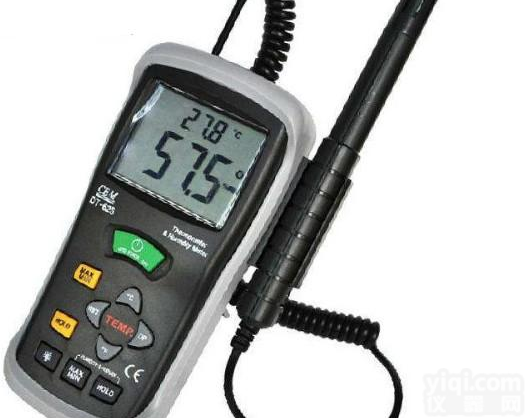 CEM<em>专业</em><em>温湿度计</em>工业手持式<em>高精度</em>温湿度测试仪