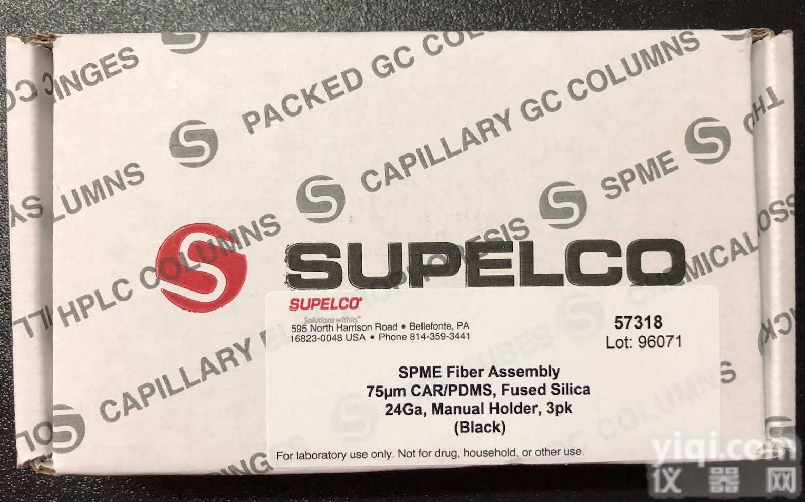 Supelco 85um <em>Carboxen</em>/PDMS <em>手动</em>固相微<em>萃取</em>头