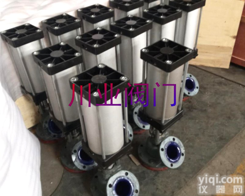 <em>气动</em><em>搪瓷</em>上展式<em>放料阀</em> 150/100