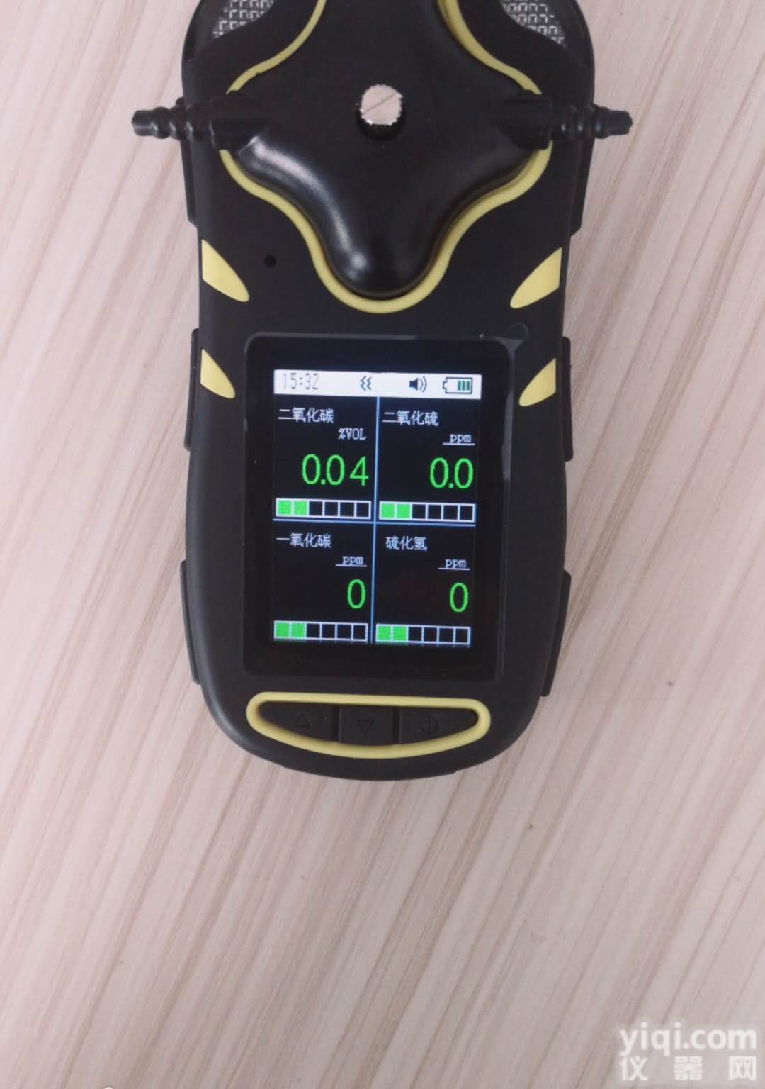 <em>矿用</em>手持式二氧化氮氧气<em>一氧化碳</em>三合一气体<em>检测仪</em>