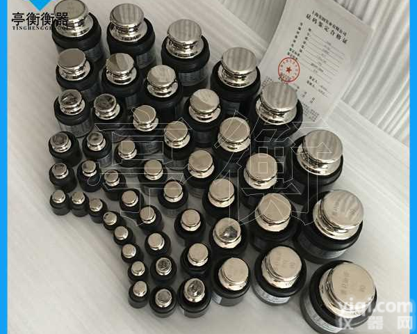 不锈钢F1级<em>砝码</em>，2kg标准圆<em>柱型</em><em>砝码</em>