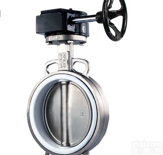 D371F-10P<em>蜗轮</em><em>四氟</em>不锈钢<em>蝶阀</em>