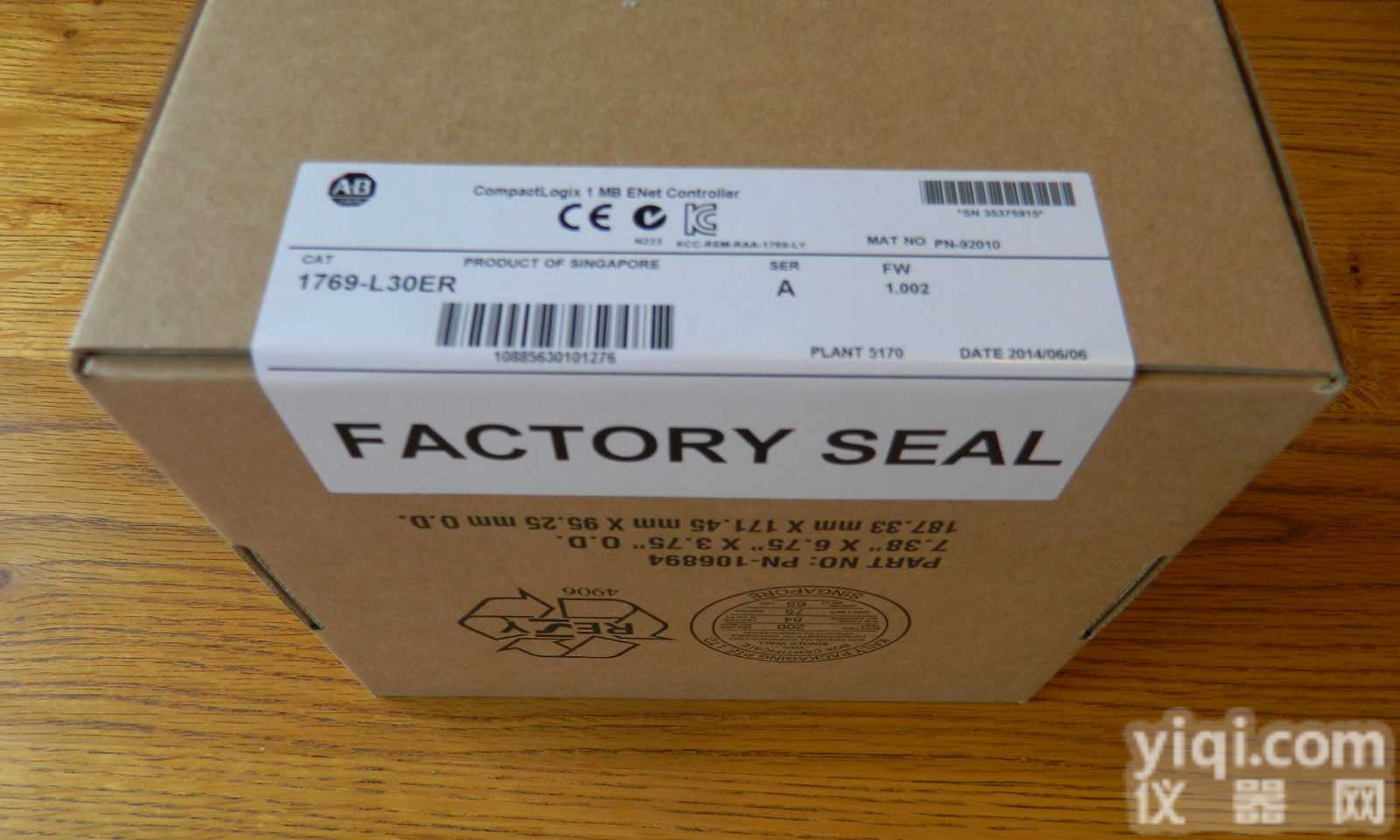 1769-L30ER  <em>罗克韦尔</em><em>CompactLogix</em><em>控制器</em>