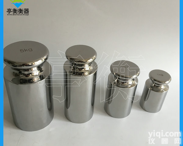 F2等级1kg-5kg标准<em>砝码</em>，不锈钢圆<em>柱型</em><em>砝码</em>