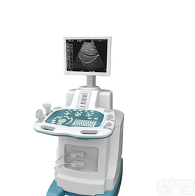 推车式超声诊断仪 黑白B超 大型立式便宜b超 送软件