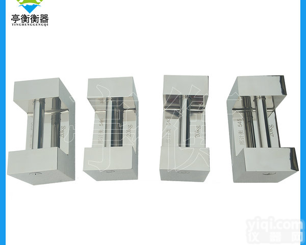 校秤用的不锈钢<em>砝码</em>，20kg锁形<em>提手</em><em>砝码</em>带铝盒