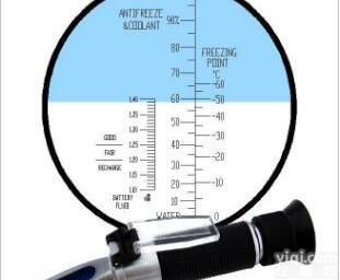 乙二醇<em>防冻液</em><em>浓度计</em>（<em>防冻液</em>冰点仪）为测量<em>防冻液</em>冰点温度以及电池溶液比重而设计的
