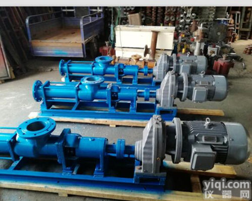 推进式<em>工业污泥</em>螺杆泵