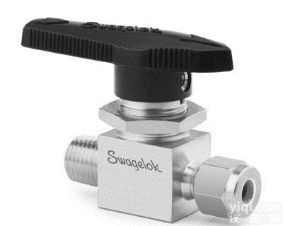 的连接口不锈钢球阀， NPT外<em>螺纹</em> x世伟<em>洛克</em>卡套管<em>接头</em>