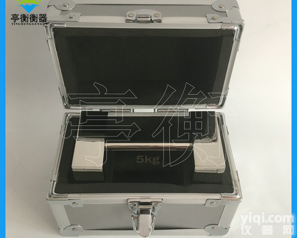 M1级5公斤标准<em>砝码</em>，不锈钢<em>提手</em>校正<em>砝码</em>