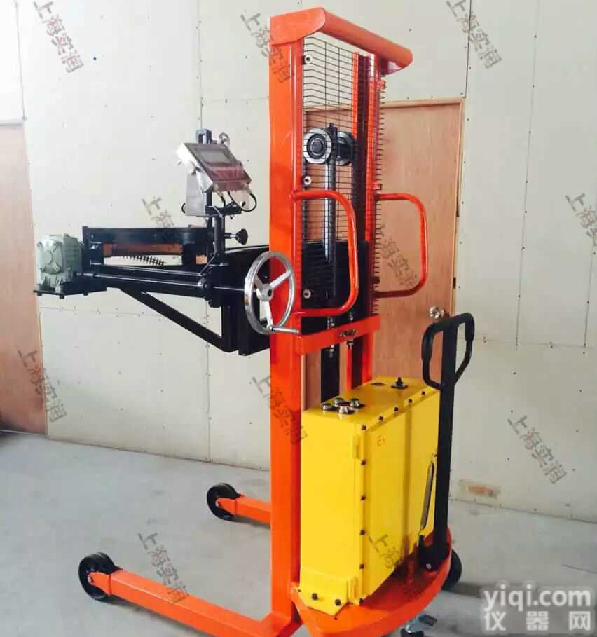 <em>手动</em><em>蜗轮</em>倒桶称,<em>手动</em>液压油桶翻转车带称重功能