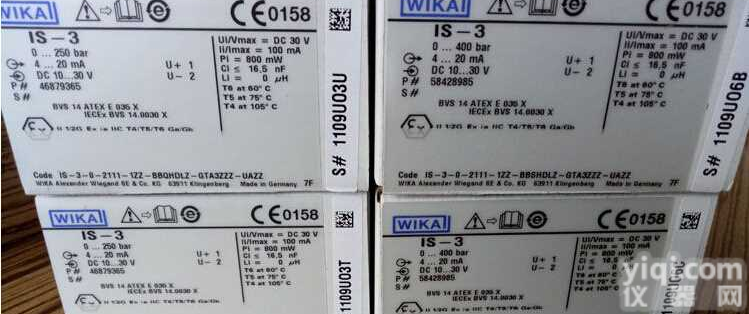 WIKA<em>威卡</em>233.50.100+990.27 0~1.6MPa 新闻资讯