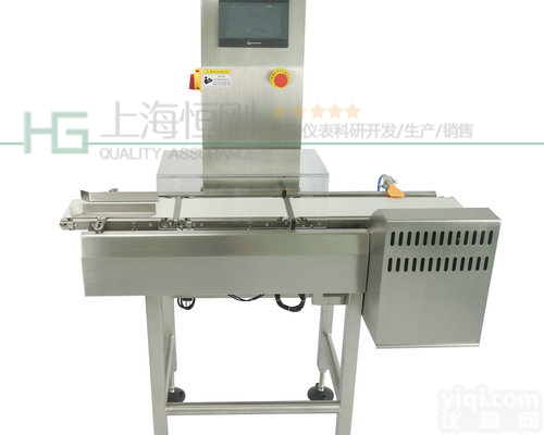 高速鸡腿计重电子检重秤，落袋式<em>剔除</em><em>电子秤</em>