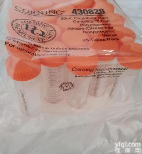 美国Corning康宁 430828 带<em>泡沫架</em>50ml离心管