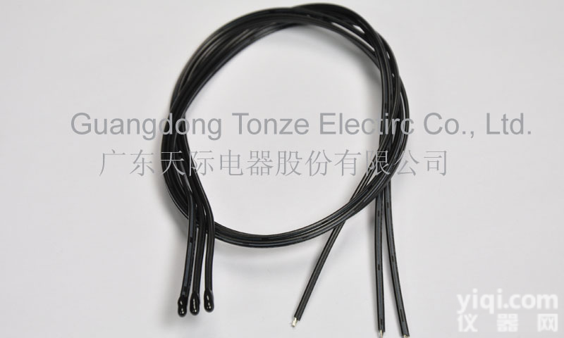 天际TONZE  NTC热敏电阻 <em>CWF52</em>  <em>环氧</em>包封PVC线