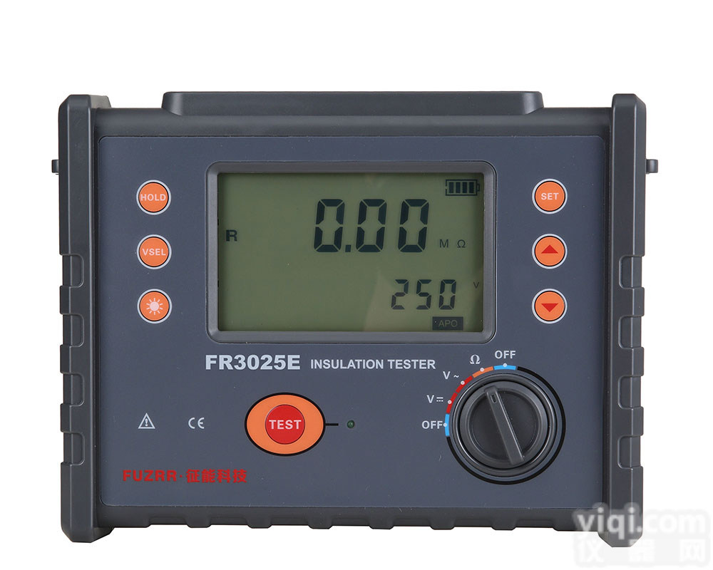 征能FR3025E数字<em>绝缘电阻表</em>（<em>兆欧表</em>5000V）