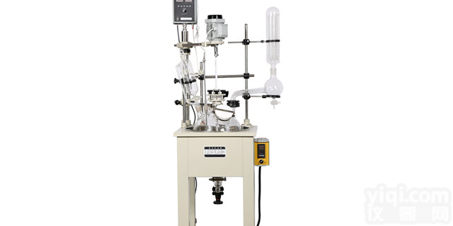 上海保玲厂家直销<em>F-50L单层玻璃反应釜</em>,双层玻璃反应釜，反应设备