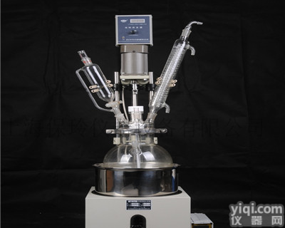 上海保玲F-<em>1-5L单层玻璃反应釜</em>