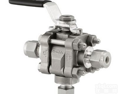 云南不锈钢3件式 60<em>系列</em> 3通球阀，<em>加强型</em>PTFE阀座