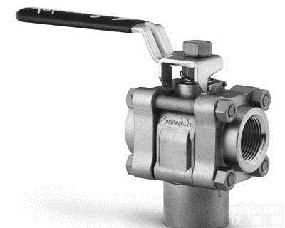 昆明不锈钢3通<em>球阀</em>，<em>加强型</em>PTFE<em>阀座</em>，NPT内螺纹