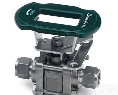 代理直销不锈钢<em>球阀</em><em>加强型</em>PTFE<em>阀座</em>，锁定椭圆手柄