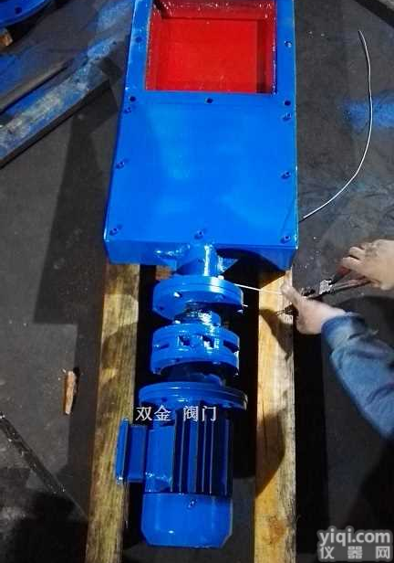 <em>电液</em>动<em>插板阀</em> 优质碳素钢焊接  温州厂家专业生产各式样<em>插板阀</em>