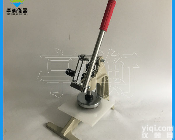 <em>无纺</em><em>布料</em>手压取样器，圆形刻盘取样器