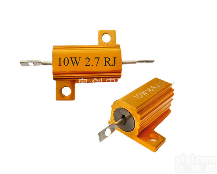 奥创电子 黄金铝壳电阻RX24-10W <em>西门子</em>变频器<em>制动</em>电阻