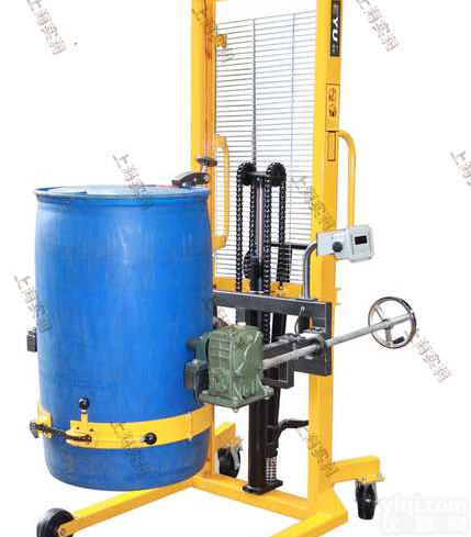 带称重的<em>油桶</em>搬运车,<em>手动</em><em>液压</em><em>油桶</em>车有电子称功能