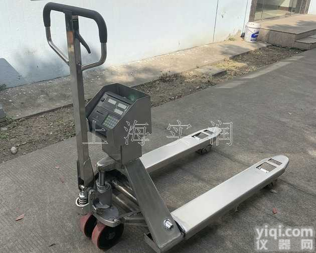 <em>非标</em>定制托盘车<em>电子秤</em>,全不锈钢托盘叉车称