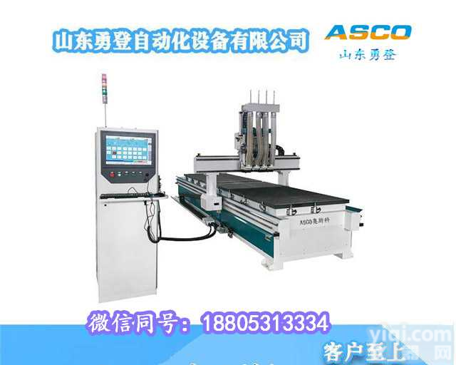 衣柜四工序开料机-衣柜一<em>排钻</em>两<em>主轴</em>开料机