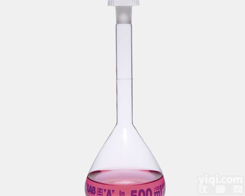 ISOLAB（艾斯莱伯）<em>容量瓶</em>- 标准-<em>透明</em> - A类- 通过conformity批量认证- 蓝色 刻度