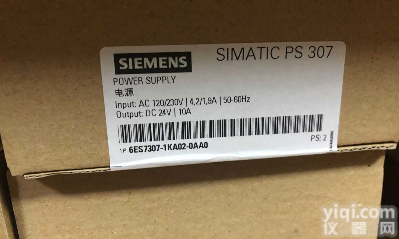 西门子 S7-300 <em>电源模块</em> PS307 6ES7307-1KA02-0AA0 DC24V <em>10A</em>