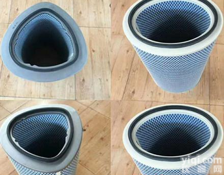 <em>切割机</em>耐阻燃蓝色除尘<em>滤筒</em>P191920唐纳森椭圆粉尘<em>滤筒</em>