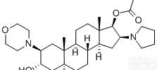 (2b,3a,5a,16b,17b)-17-<em>乙酰氧基</em>-3-羟基-2-(4-<em>吗啉</em>基)-16-(1-吡咯<em>烷基</em>)雄甾烷