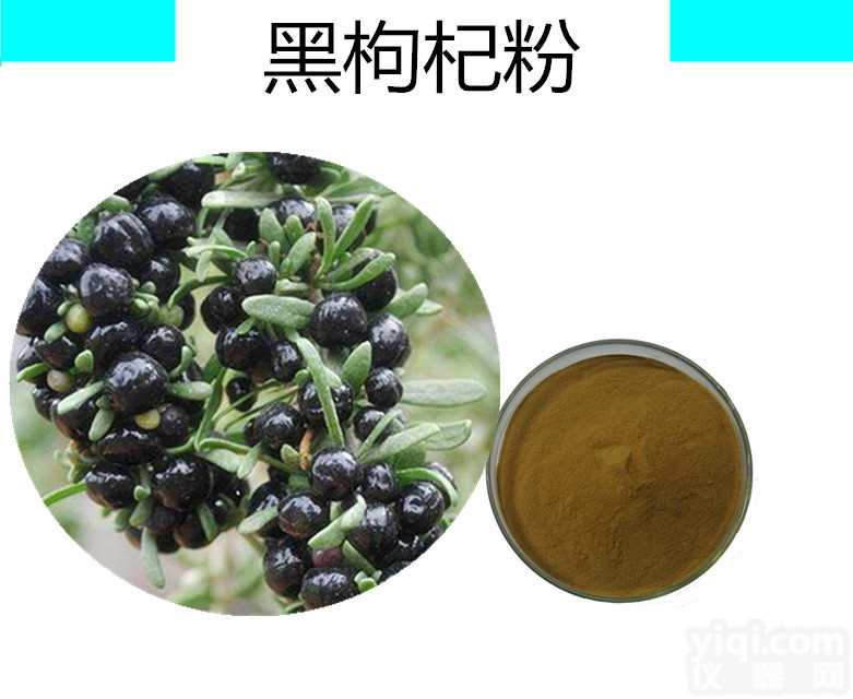 黑<em>枸杞</em>提取物 黑<em>枸杞</em>速溶粉 黑<em>枸杞</em>花青素 宁陕国圣茶现货 水溶性好