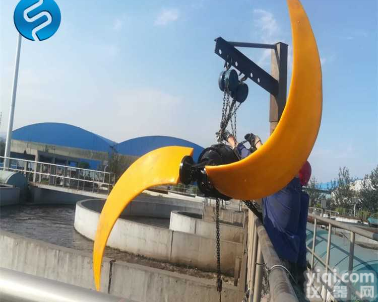 好氧池潜水式低速<em>推进器</em> 齿轮式<em>水下</em>推流器