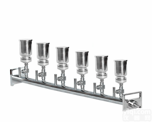 天津赛<em>普瑞</em>不锈钢六联<em>无菌</em>过滤器，全不锈钢多联过滤器