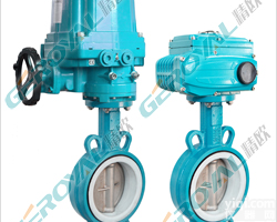 <em>电动四氟密封蝶阀</em>