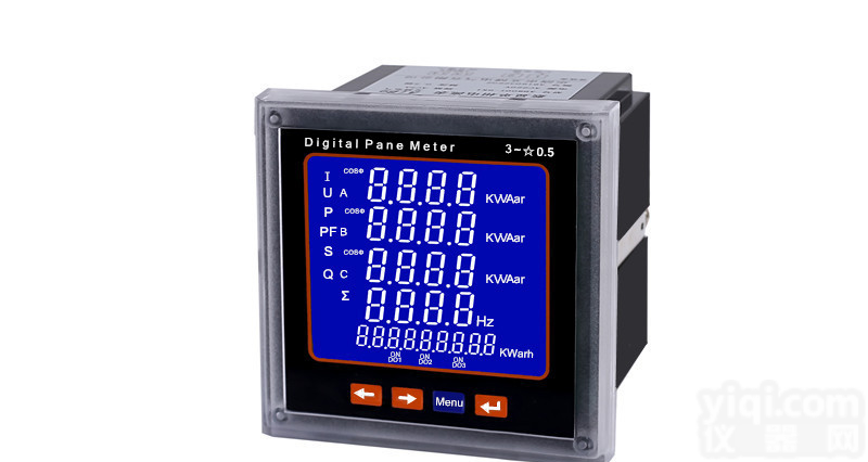 数显<em>三相</em><em>多功能</em>电力<em>仪表</em> 单<em>三相</em>电压电流功率频率电能组合表485通讯