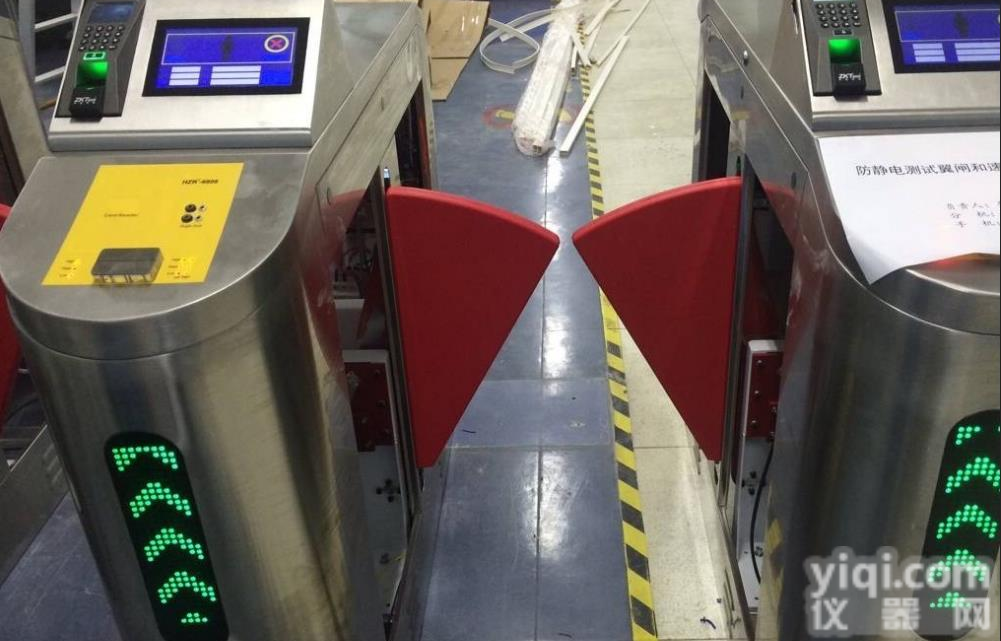 <em>三辊</em>闸翼闸 ESD<em>防静电</em><em>门禁</em>闸机 静电检测出入口<em>门禁</em>闸机系统