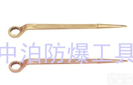 供应防爆高劲撬棒<em>梅花扳手</em>，直柄单头<em>梅花扳手</em>，<em>敲击</em><em>梅花扳手</em>