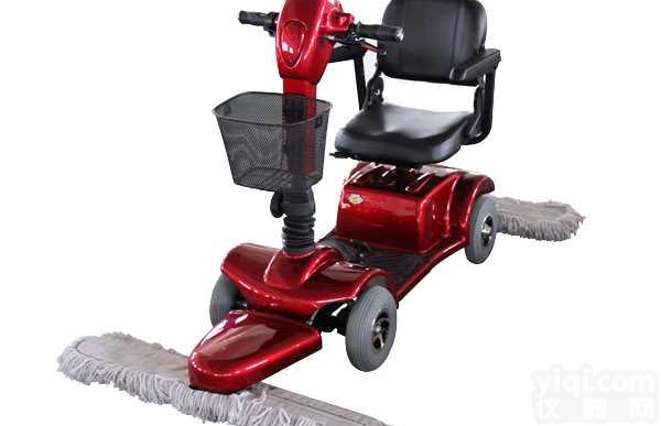 <em>四轮</em><em>电动</em>驾驶式拖地尘<em>推车</em>