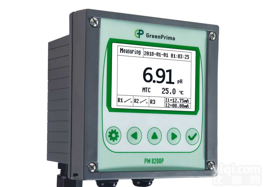 西安制<em>药厂</em>GREENPRIMA<em>水质</em>在线PH测量仪