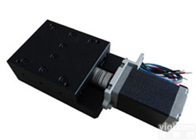 联英精机<em>精密型</em>电动<em>平移</em>位移调整滑台交叉滚柱ZP110-30H