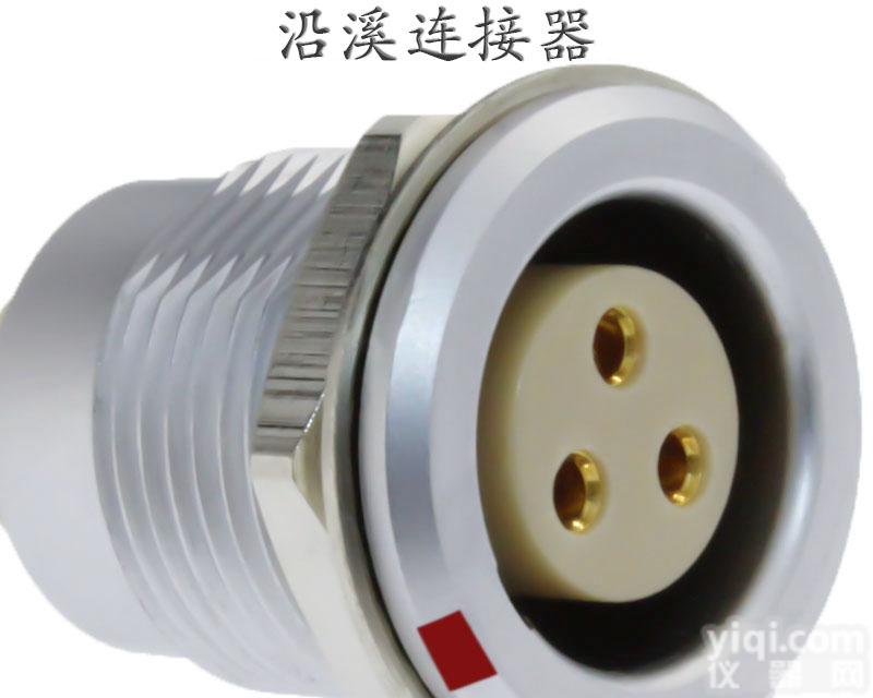 沿溪<em>连接器</em> 3芯母座 航空航天接插件 仪器仪表信号传输采集器 工业设备<em>线束</em>连接口