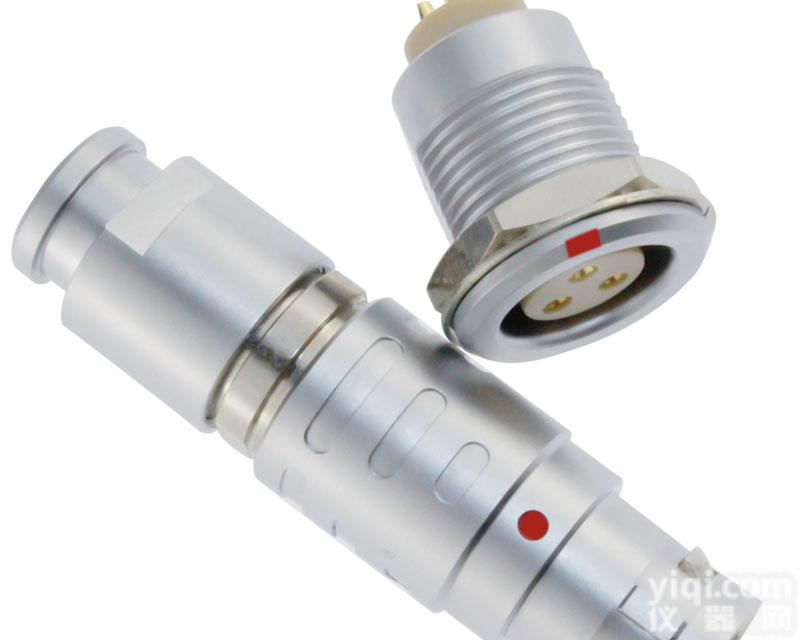 长方捷连接器 3芯塑料金属圆型推拉自锁插头插座 电子<em>仪器仪表</em>测试<em>线束</em> 电源信号线